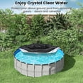 thumbnail image 2 of Pool Covers for above Ground Round Pools, Swimming Pool Cover for Frame Pools and Inflatable Pools, 420D Heavy Duty Waterproof and Dustproof, 2 of 5