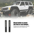thumbnail image 2 of Peahefy RC Car Bumper Support Frame,2Pcs Metal Front Back Bumper Mount Holder Support Frame Cylindrical for Axial SCX 1/10 RC Car, 2 of 8