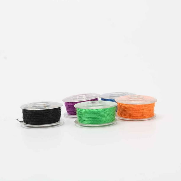 Wweixi 25pcs Polyester Sewing Thread With Transparent Thread