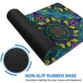 thumbnail image 6 of Stylish and Functional: Cute Mandala Mouse Pad - Small Size, Non-Slip, Waterproof, Stitched Edge - Perfect for Women's Office (31.5x11.8 Inch), 6 of 7