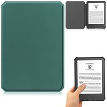 Artyond Case for New Kindle 2022 Release, Premium PU Leather Slim Folio Protective Cover With Auto Sleep/Wake Case for 6.0" New Amazon Kindle 11th Generation 2022 Release, Model C2V2L3, Dark Green
