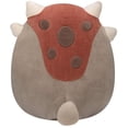 thumbnail image 2 of Squishmallows 8" -Ainhoca the Armored Dinosaur Official Kellytoy Holiday Plush - Soft and Squishy Stuffed Animal Toy -Christmas 2023 Great Gift for Kids, Boys, & Girls, 2 of 2