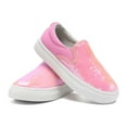 thumbnail image 3 of Toddler Sneakers for Girls Boys, Kids Canvas Low Top Slip On Sparkle Glitter Shoes Fashion Walking Casual Shoes, 3 of 7