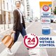 thumbnail image 4 of Desodorante para pies Arm & Hammer, crema a polvo, protección 24 horas, 4 of 8