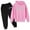 Pink, variant on shqvo Girls Clothing Sets Size 7 Graphic Print Active Long Sleeve Hoodie Pullover Tops Sweatshirt Pants 2 Piece Fall Outfit Kids