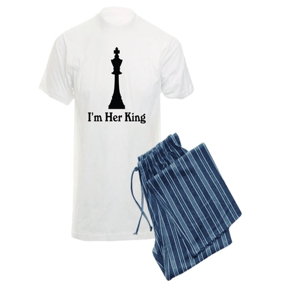 CafePress - I'm Her King - Men's Light Pajamas
