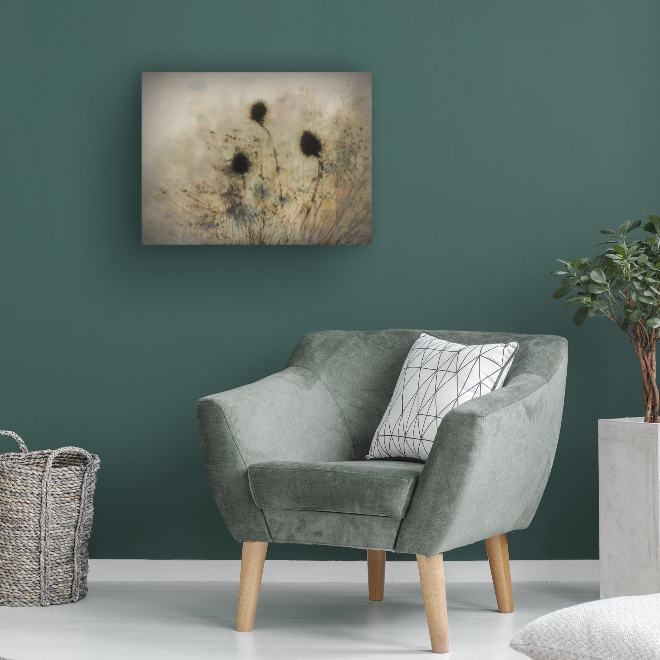 Canvas Wall Art - Katarina Holmstrom 'Seed Boxes' Wall Art for Living Room, Bedroom, or Office Décor by Trademark Fine Art - 19 x 14 Inches