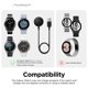 thumbnail image 4 of Base de carga para Samsung Galaxy Watch 5/5Pro/4/4Classic/3/Active (negro), 4 of 5