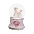 thumbnail image 4 of deevoka Couple Wedding Crystal Ball Desktop Ornament Collection Send Wedding Musical Toy style A, 4 of 9