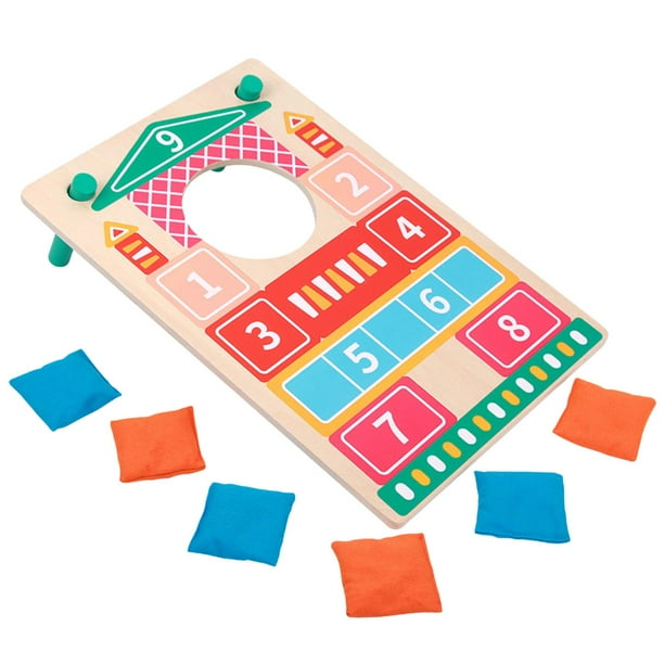 Juego De Lanzamiento De Sacos De Arena, Juguete Interactivo Para Padres E Hijos Para Exteriores Sunnimix Juguetes para lanzar sacos de arena