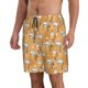 thumbnail image 2 of Balery Beer In Glasses Traje de Baño Estilo Hawaiano para Hombre, Shorts de Secado Rápido con Bolsillos-Large, 2 of 6