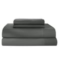 thumbnail image 6 of Sonoro Kate Luxury Cooling Bamboo Bed Sheet Set - Deep Pockets - 4 Piece, Queen, Dark Gray, 6 of 8