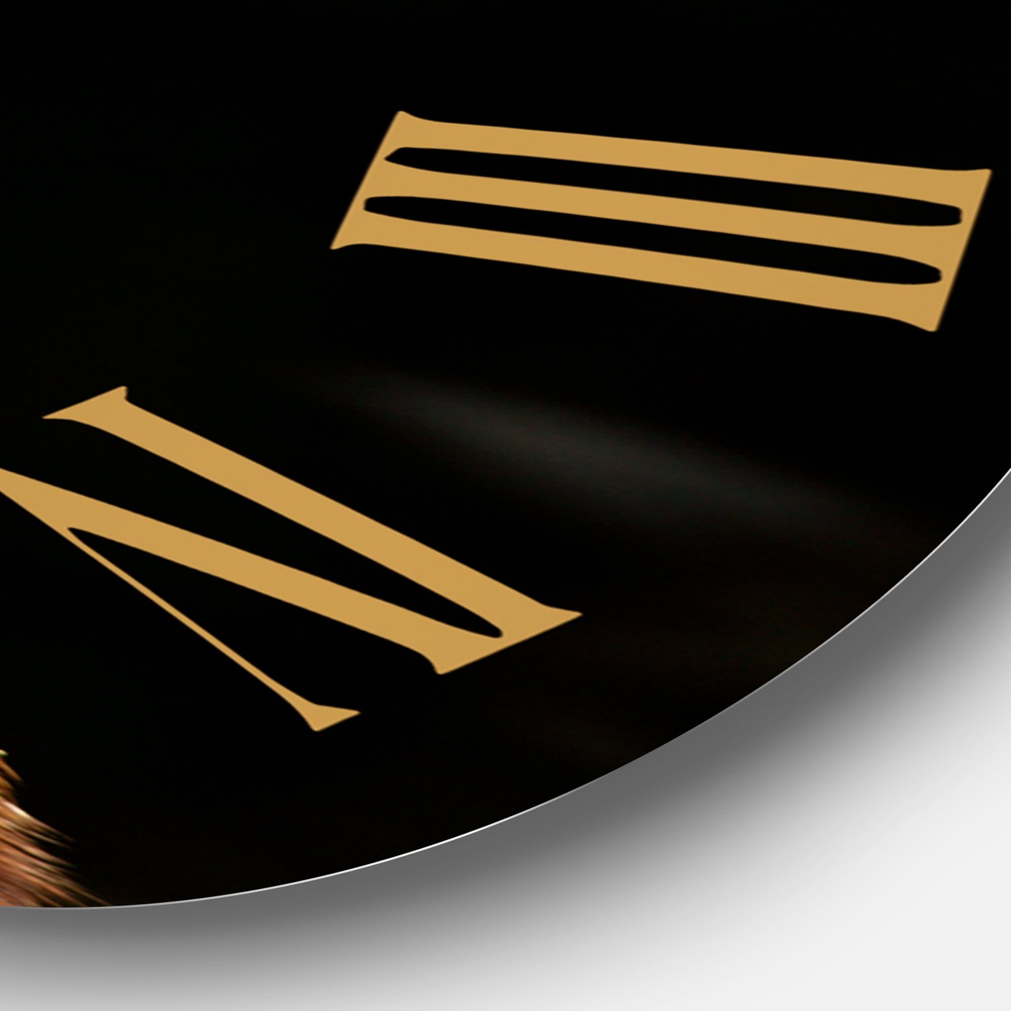 Designart 1 in Farmhouse Wall Clock