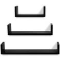 thumbnail image 3 of vidaXL Wall Shelves Floating Shelves Wall Mounted Display Shelves for Book DVD, 3 of 4