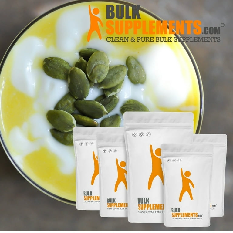 BulkSupplements.com Pumpkin Seed Extract Powder Prostate Supplements for  Men - Soluble Fiber Supplements (250 Grams - 8.8 oz) 