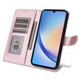 thumbnail image 5 of JTCASES Compatible with Samsung Galaxy A34 5G 6.6 inch Case Wallet Flip Folio Case [Kickstand] with RFID Blocking Card Holders [Shockproof] and Wrist Strap Cover for Men Women Girls, Rosegold, 5 of 13