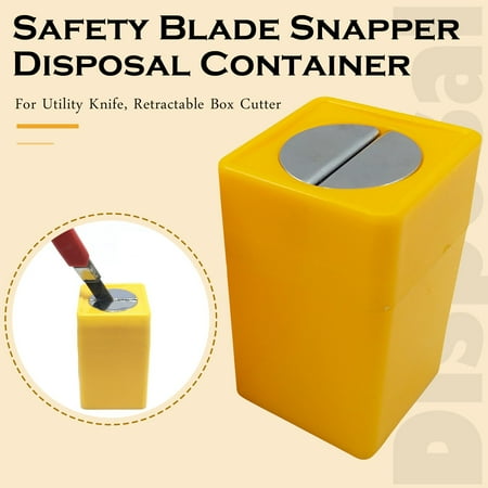 

WANYNG Safety Convenient Blade Snapper Disposal Container For Utility Knife Craft DIY Stationery Paper And Envelopes Set for Girls