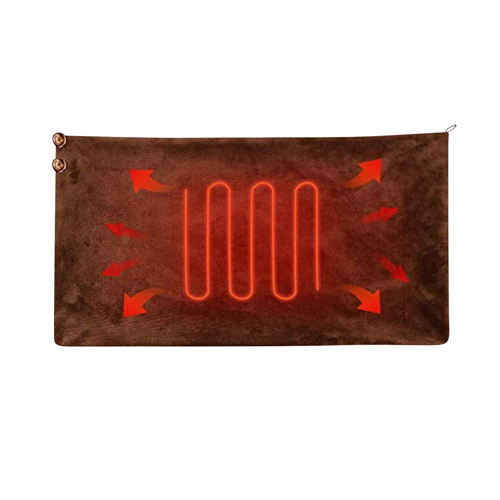 USB Electric Heated Blanket 39.37" x 25.59" - Portable Personal Heated Throw with 3 Heat Settings for Car, Office, Library, Outdoor & Travel Use
