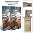 thumbnail image 2 of Slick Woody's Regulation Ferret Wood Cornhole Set in Multi-Color (8 Bags), 2 of 2