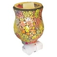 thumbnail image 2 of 1 Piece Mosaic Night Light Usplug Ornament Candle Melter Decorative Fragrance Diffuser Melt Warmer Lamp for Living Room B, 2 of 8