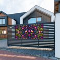 thumbnail image 4 of Pofeuu Colorful Mexican Print Colorful Yard Festival Banner Sign Party Outdoor & Indoor Party Decoration Banne Festival Yard Sign-Small, 4 of 8