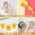 thumbnail image 5 of Juguete de baño para bebé, juguetes de baño para bebé para bañera, juguetes de baño, barco eléctrico de ducha, juguete de 4 patos para chico, regalos de baño para bebé para niños, 5 of 5
