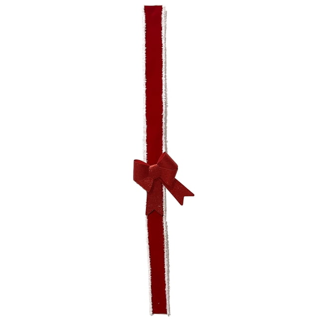 Adornos navideños, adornos navideños, regalos navideños. Guirnalda de lazos navideños con lazos blancos y múltiples lazos para gabinetes, tiradores de puertas y repisas. Adornos para puertas de gabine