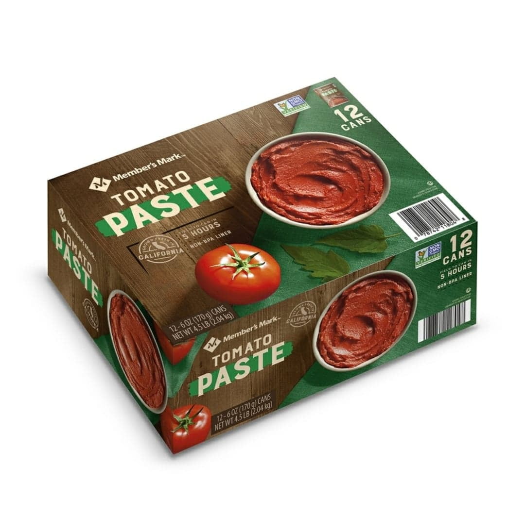 Tomato Paste 6 oz 12 pk