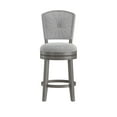 thumbnail image 2 of Hillsdale Furniture Santa Clara II Swivel Counter Height Stool, Antique Gray, 2 of 16