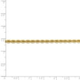 thumbnail image 5 of 14k Yellow Gold 3mm Solid Plain Rope Chain w/ Lobster Clasp 16", 5 of 5