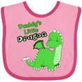 thumbnail image 3 of Inktastic Daddy's Little Dragon Boys or Girls Baby Bib, 3 of 4