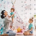 thumbnail image 4 of Set of 4 Glitter Silver Star Decoration,13.1Ft Twinkle Star Paper Backdrop for Birthday,Twinkle Hanging Banner for Wedding,Anniversary, 4 of 6