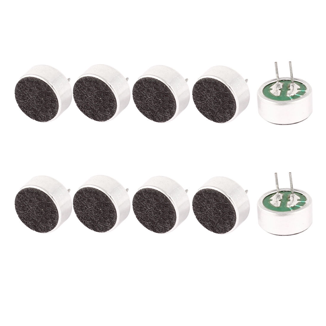 Unique Bargains 10 x 2 Pin Electronic Components PCB Inserts Electret