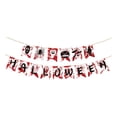 thumbnail image 4 of Banderines de Halloween para colgar en la puerta, banderas de papel para colgar en la pared, decoraciones de Halloween para chimenea interior,, 4 of 9