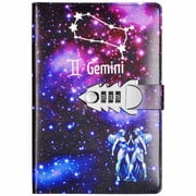 Milue Diary with Lock, Journal with Combination Lock Digital Password Notebook