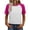 Hot Pink, variant on Cute Summer Tops for Women Short Sleeve Round Neck Raglan T-Shirt Color Block Baseball Tee Trendy Outfits 2026 Blusas Basicas