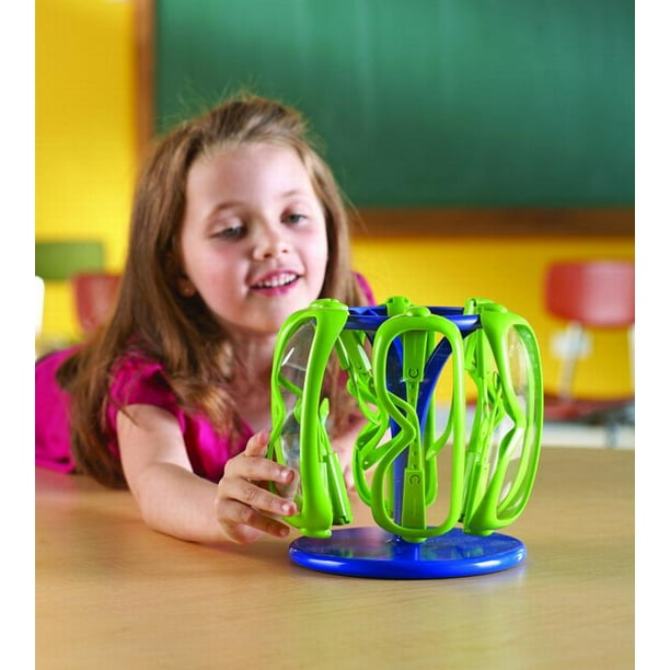 Learning Resources Primary Science Safety Glasses With Stand, Set of 6