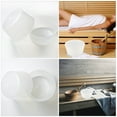 thumbnail image 4 of 2 piezas de revestimiento de barril de sauna de plástico multifuncional, práctico y práctico, herramienta para piscinas (blanco), 4 of 7