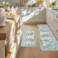 thumbnail image 5 of PEIBang Happy Easter Kitchen Rugs Set of 2,Bunny Rabbits Kitchen Mats Low Profile Floor Mat for Easter Holiday Party Home Decoration, 5 of 6