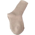 thumbnail image 3 of Lian LifeStyle Children 3 Pairs Pack Wool Socks Solid Color Size 0M-1YRose, Orange, Beige, 3 of 4