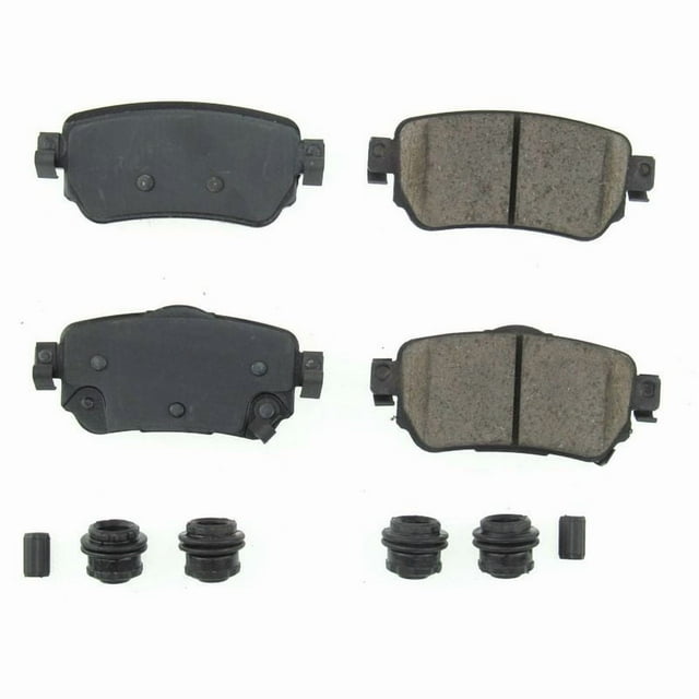 Power Stop Brake Pad 17-1965 Z17 Evolution; FMSI Number D1965; Ceramic Brake Pads; Set Of 4; With Premium Stainless Steel Hardware