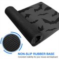 thumbnail image 6 of Long Mouse Pads for Desk,Bat Silhouette Halloween Pattern Desk Mats on Top Of Desks, Desk Mouse Pad Extra Large with 3mm Non-Slip Base and Stitched Edge for Gaming,Office,Work,Home 31.5"x11.8", 6 of 6