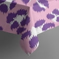 thumbnail image 5 of Pink and Purple Of Leopard Print Square Tablecloth,Waterproof Square Table Cover,Wipeable Spillproof Washable Table Cover for Home Kitchen Party Decor 42"X42"(107x107cm), 5 of 6