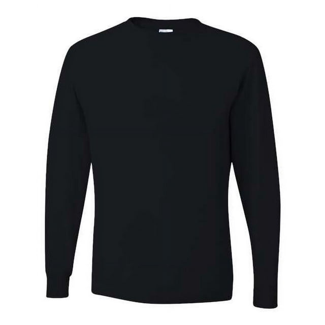 Jerzees Dri-Power 50/50 Algodón/Poly Camiseta de manga larga Negro 3XL Jerzees 29LSR