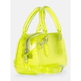 thumbnail image 3 of No Boundaries Women's Jelly Top Handle Mini Bag, Soft Sulfur, 3 of 6