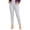 Grey, variant on Hngshg Plus Size Trousers for Women Tailored Solid Color Dressy Casual Trendy Classic Pants Summer Outdoors Professional Pants