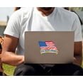 thumbnail image 3 of God Bless America - Flag - Postcard Sized Vinyl Sticker 6" x 3.75", 3 of 3