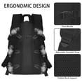thumbnail image 6 of WOLT Basketball Bag Backpack - Ventilated Shoe & Ball Compartments, Best for Basketball Includes Tag (1 Pack, Zipperblue), 6 of 6