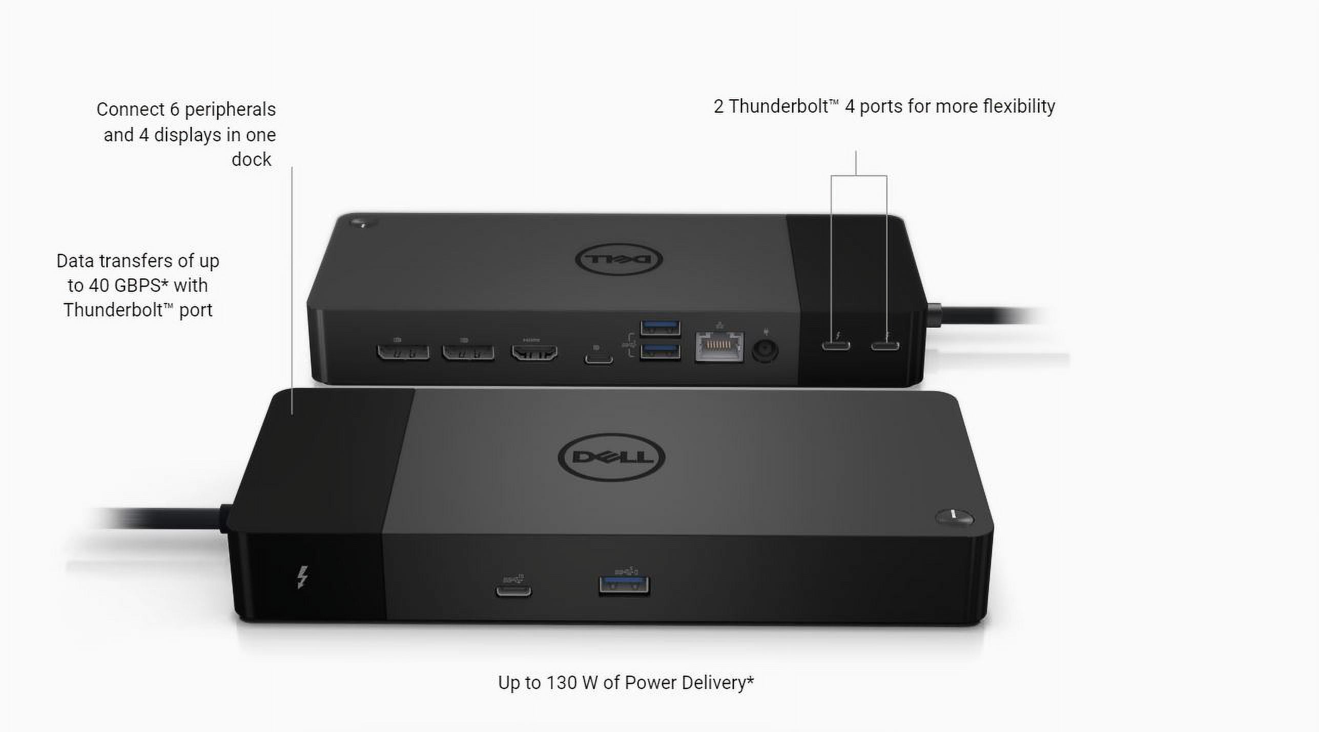 Wd22tb4 Module Dell Thunderbolt Dock WD22TB4, Modular Thunderbolt 4 UK | Ubuy