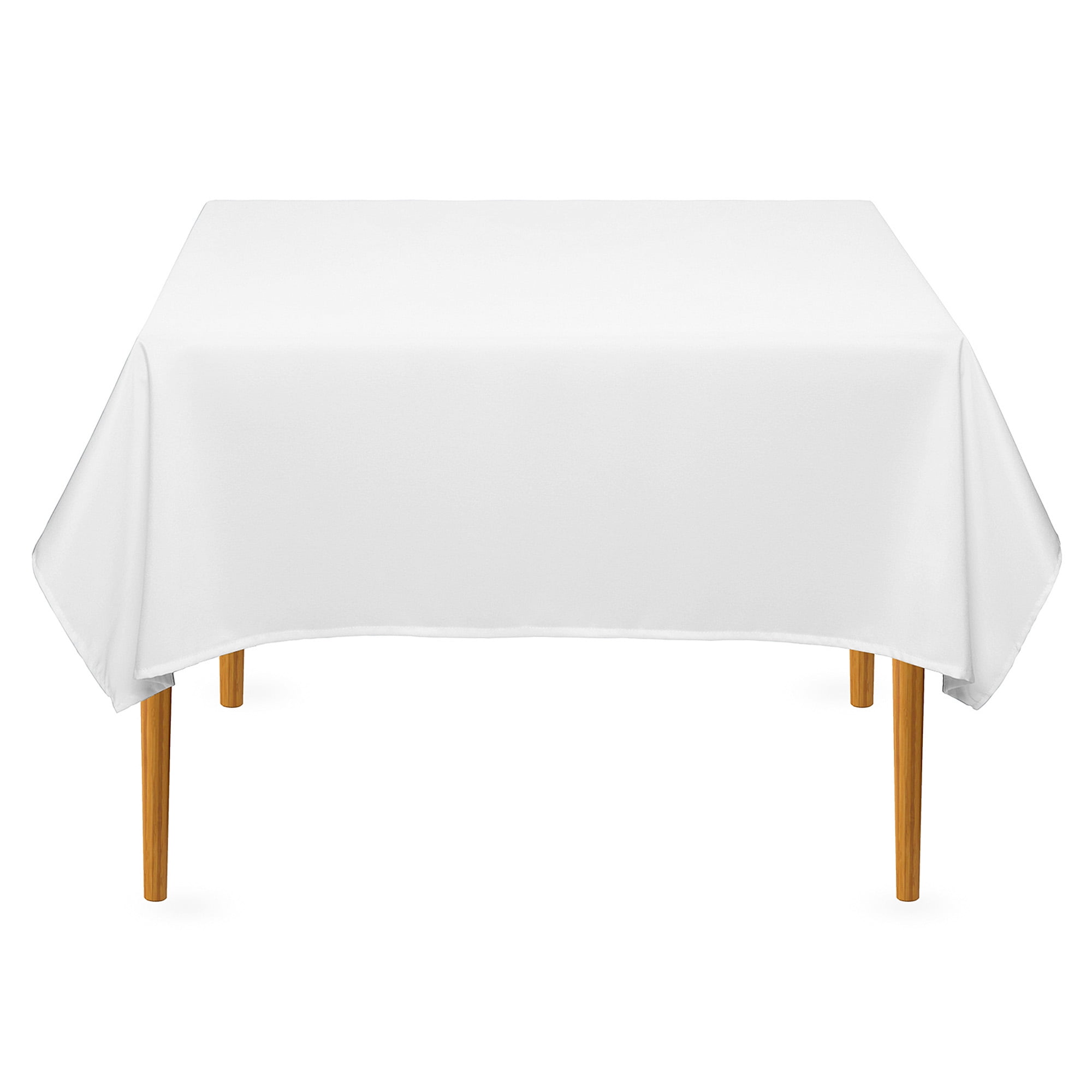 10 packs Square Tablecloths 54"x 54" inch USA Polyester Party Overlay 23 COLORS 